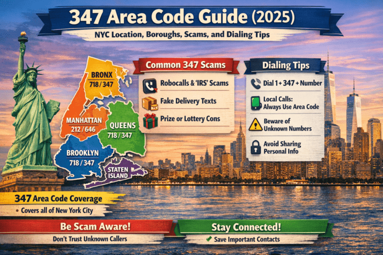 347 Area Code