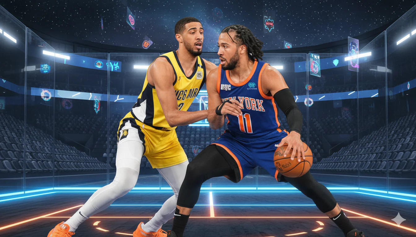 Knicks vs Pacers Action