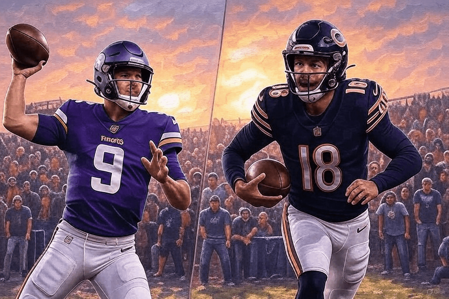 Chicago Bears vs Minnesota Vikings Match Player Stats