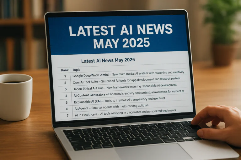 Latest AI News May 2025