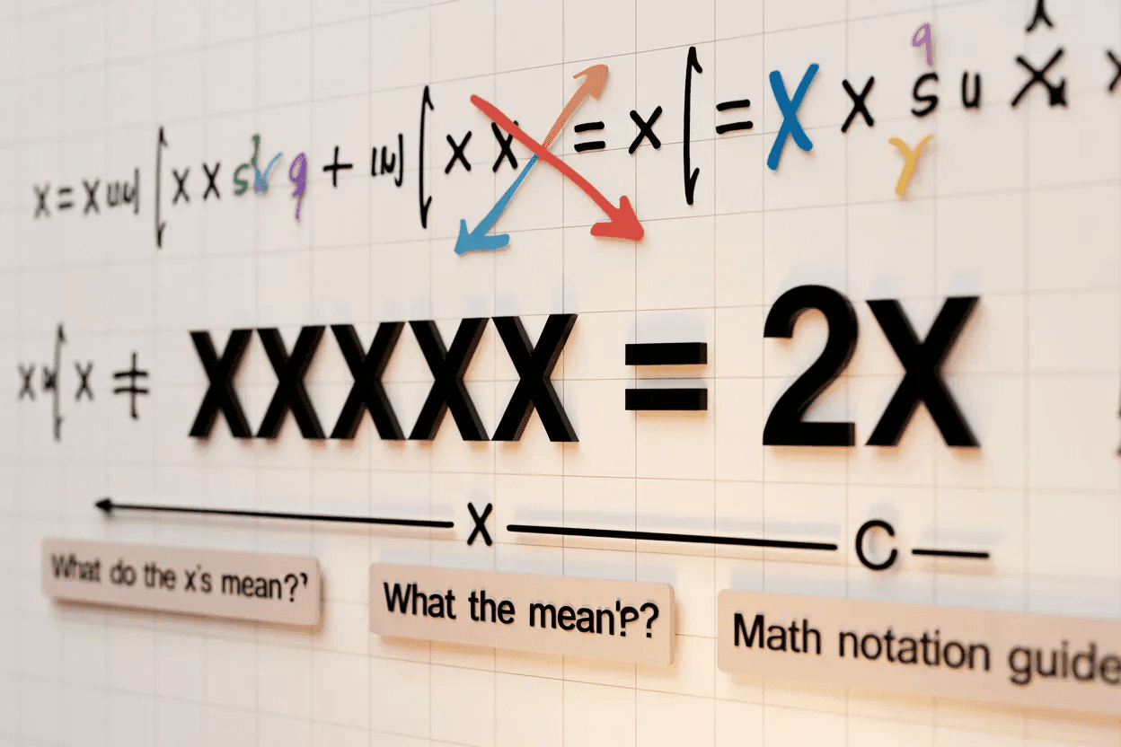 xxxxxx Is Equal to 2x
