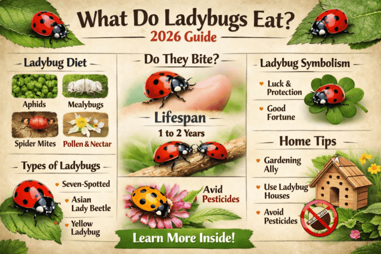 what do ladybugs eat