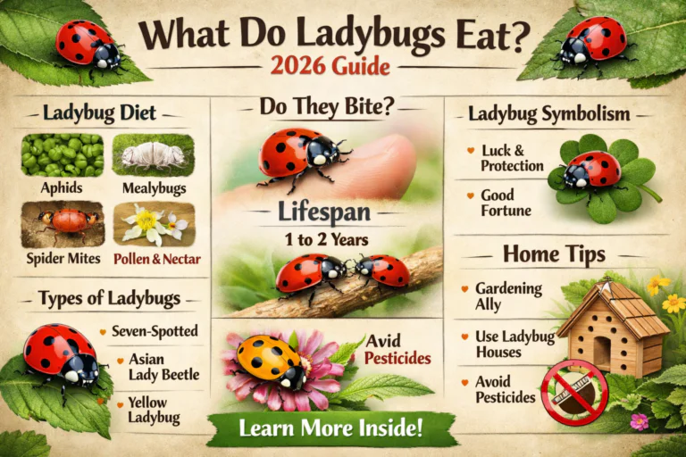 what do ladybugs eat