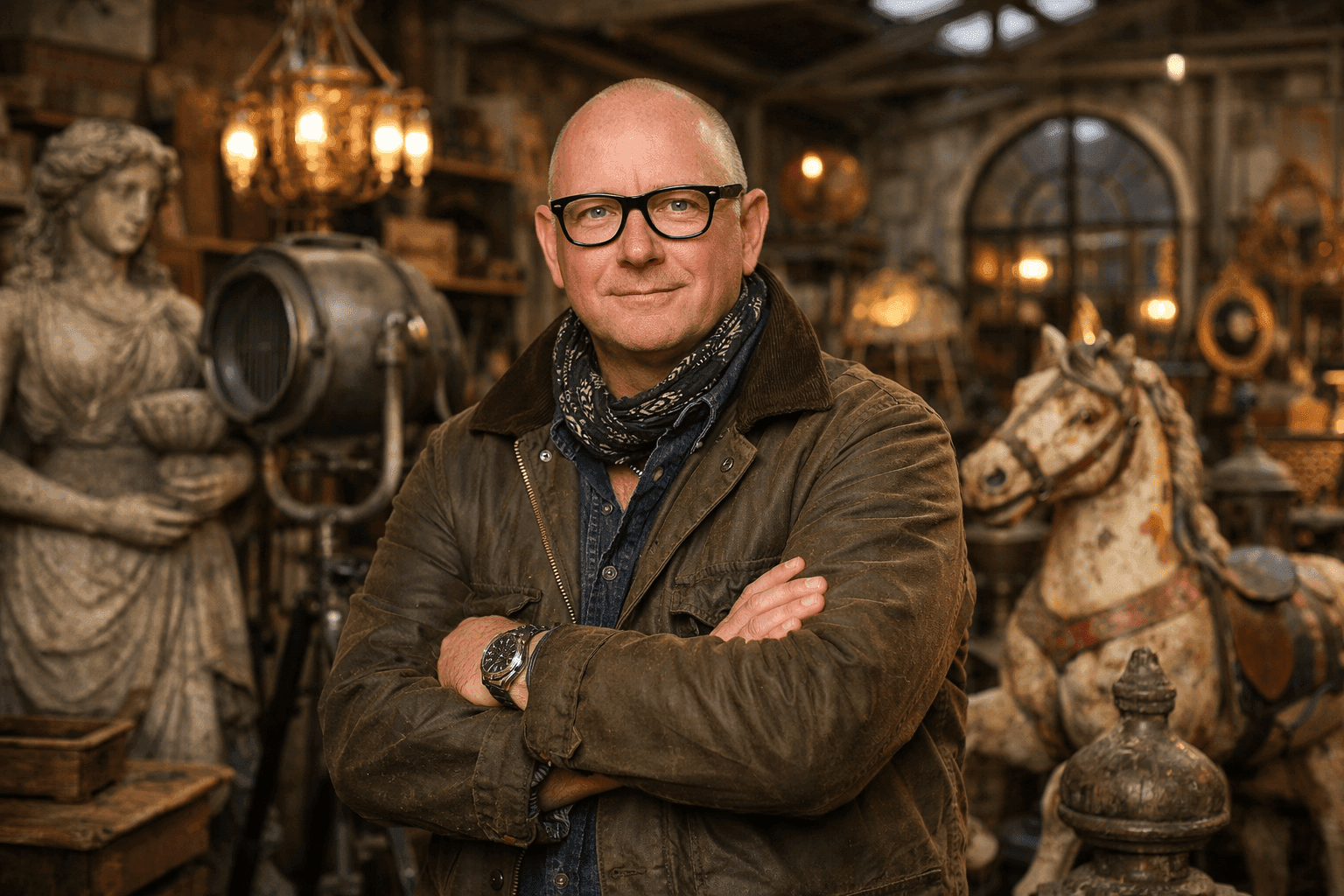 Drew Pritchard (Drew Pritchardi) antiques Salvage Hunters