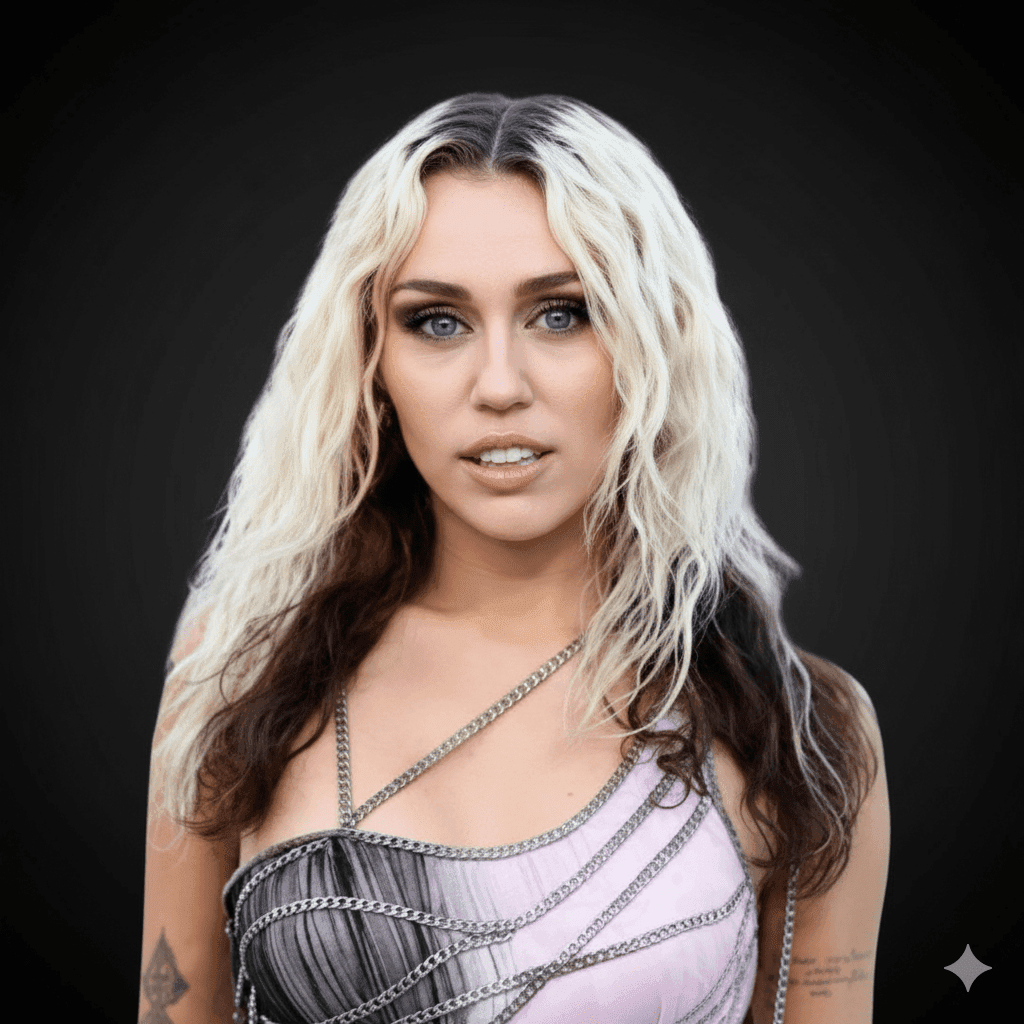 High-quality horizontal banner visual for Miley Cyrus topic