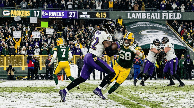 Baltimore Ravens vs Green Bay Packers Match Player Stats