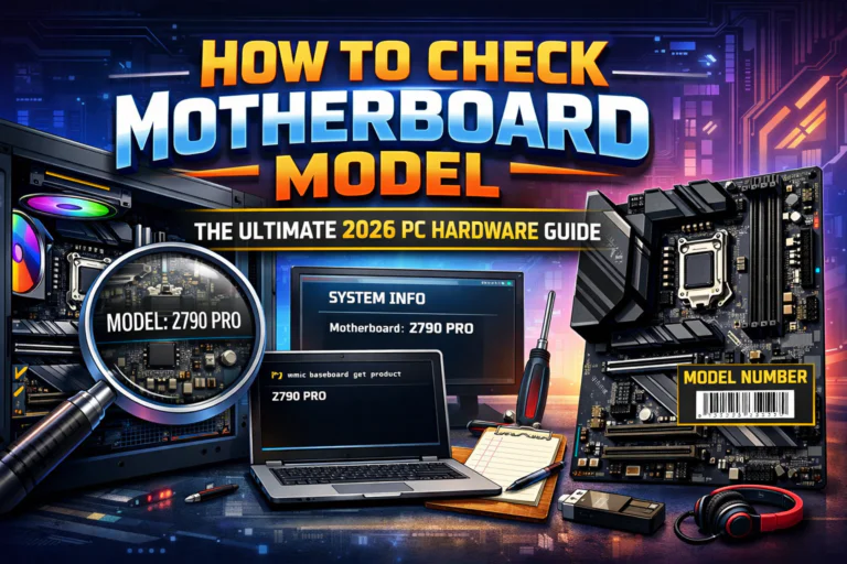 How to Check Motherboard Model
