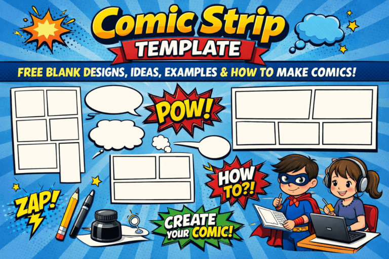 Comic Strip Template