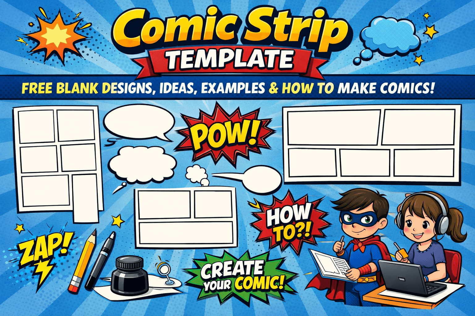Comic Strip Template