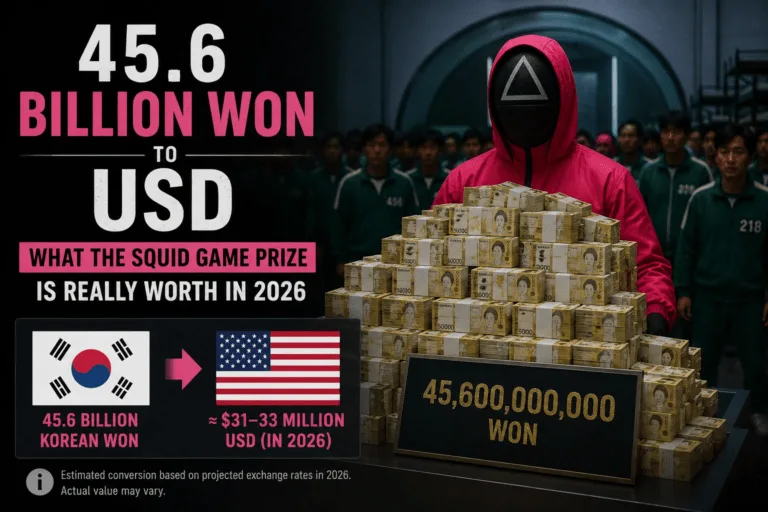 45.6 Billion Won to USD