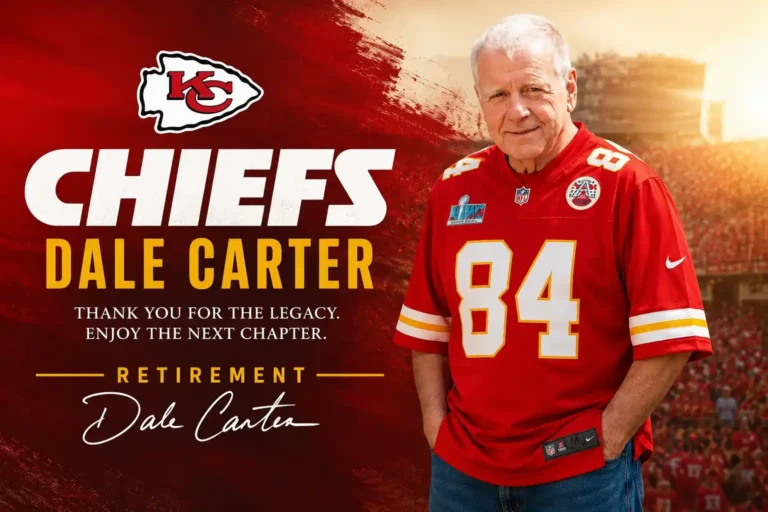 Kansas City Chiefs Dale Carter Retirement