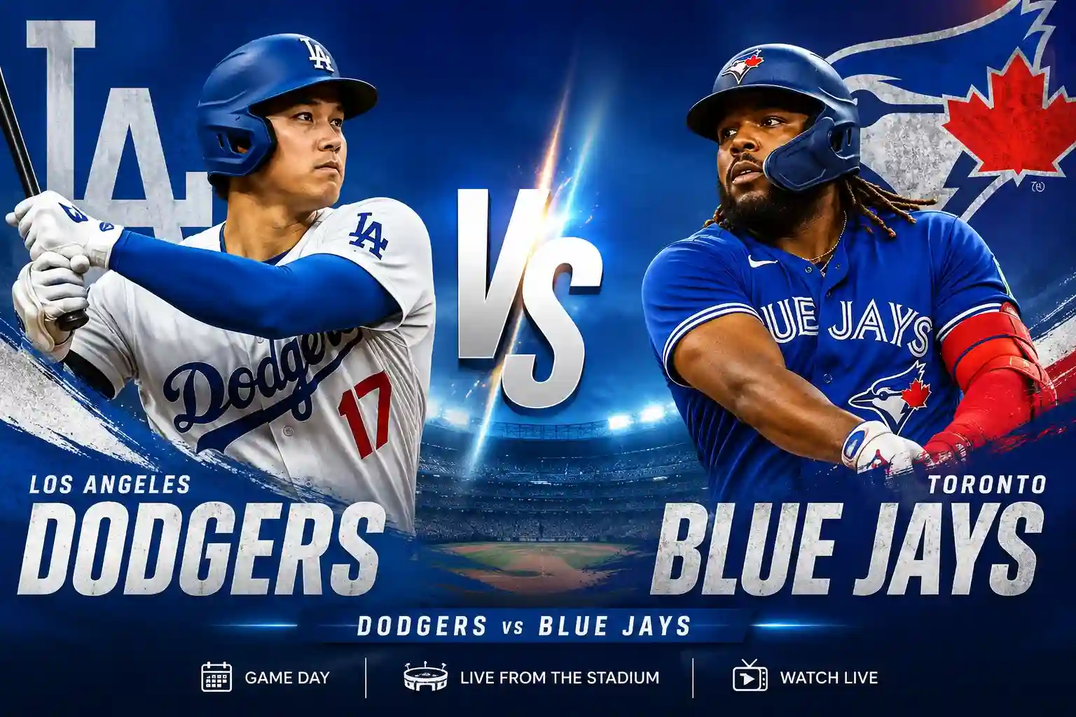 Dodgers vs Toronto Blue Jays