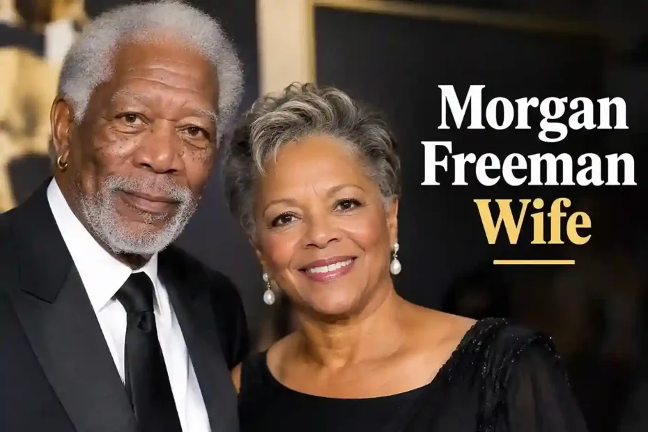 Morgan Freeman and his wife